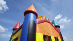 Children's Bouncy Castle Inflatable Playground Top Half